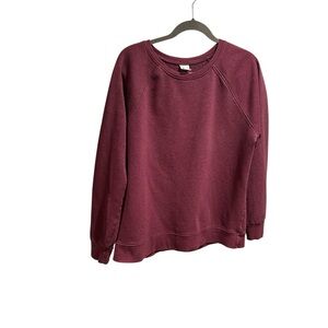 Time and Tru Women's Maroon Sweatshirt